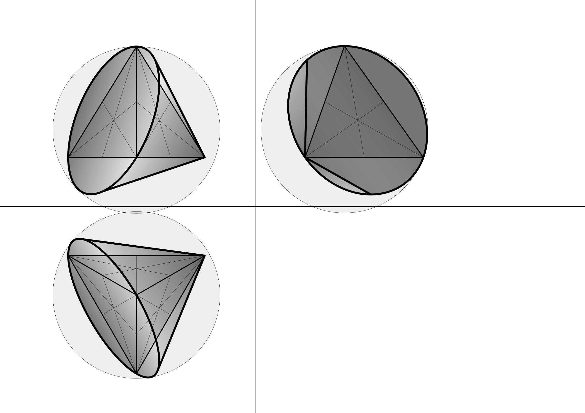 cone 3 enveloped tetrahedron png