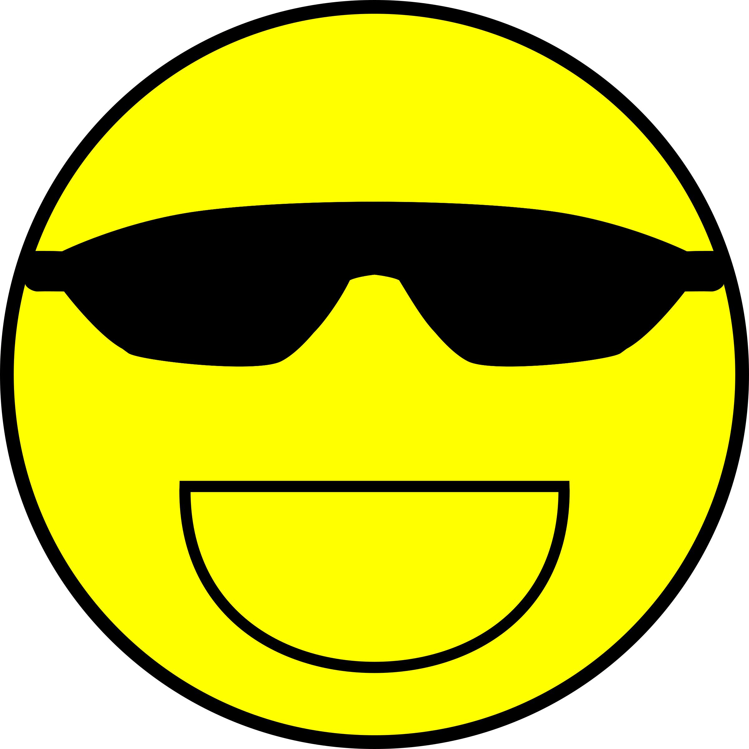Cool Smiley png