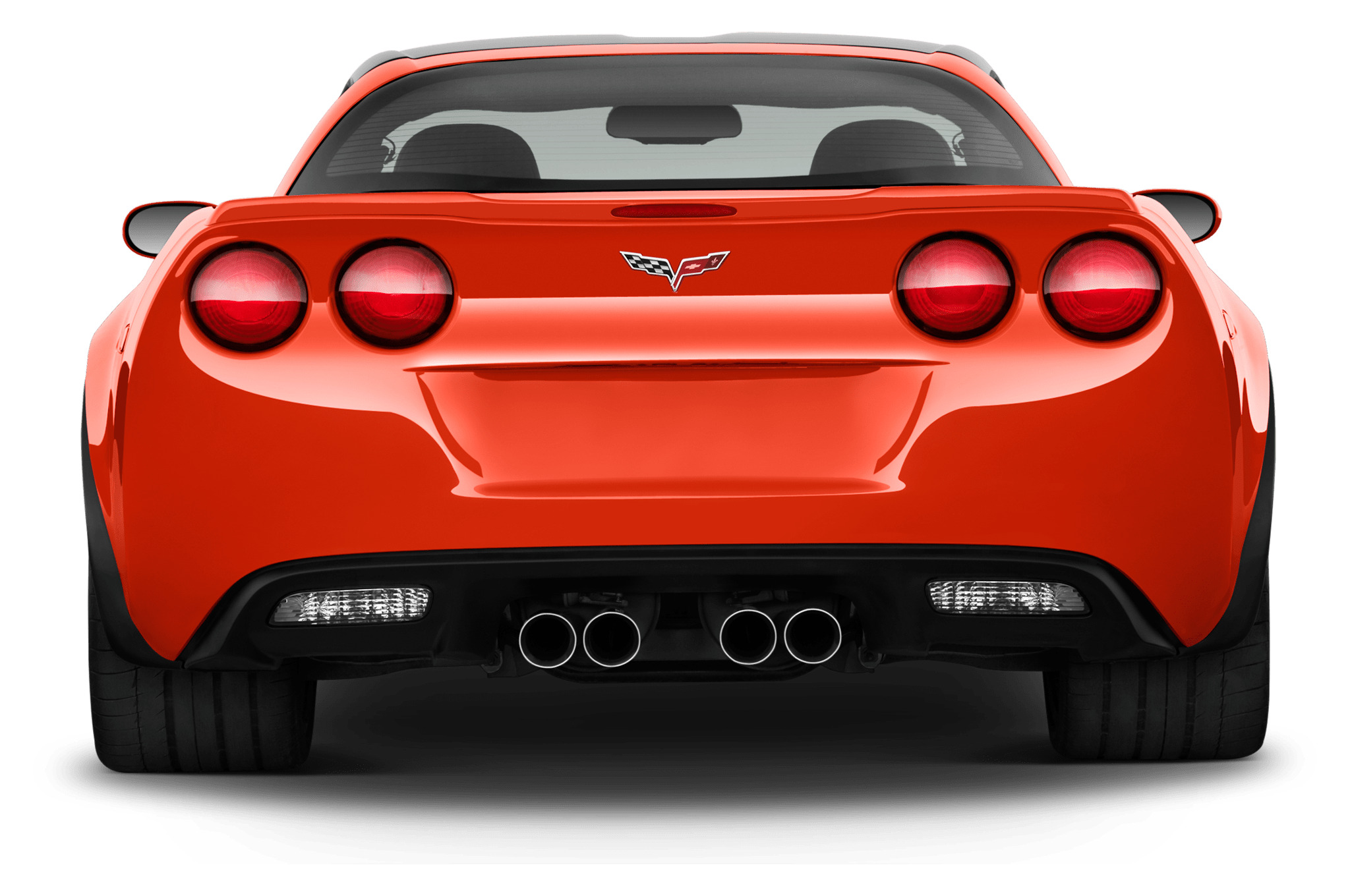Corvette Rear View icons