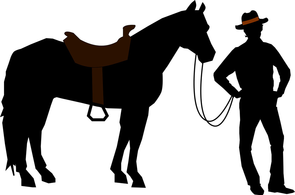 Cowboy Silhouette png