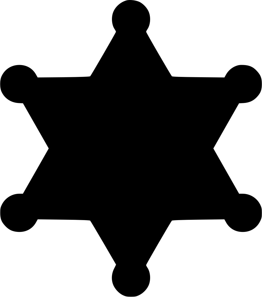 Cowboy Star Cross icons