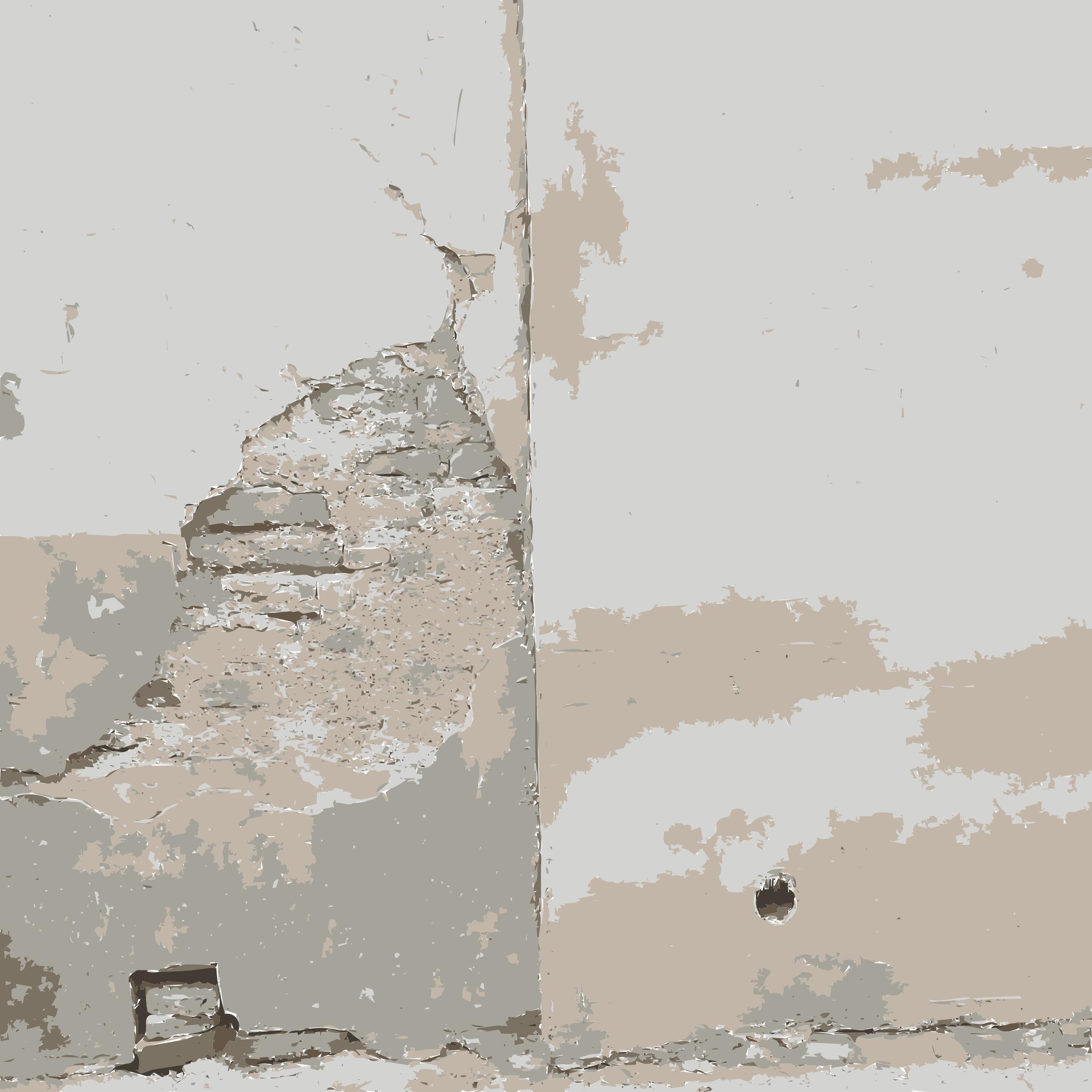 Crack back wall png