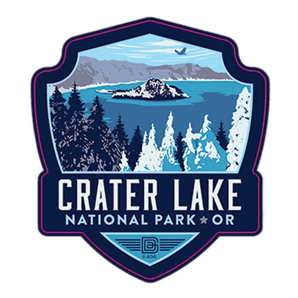 Crater Lake National Park Emblem icons