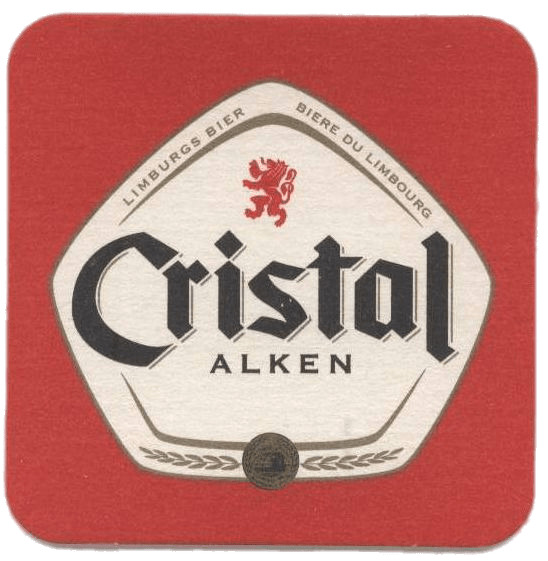 Cristal Alken Beer Coaster icons