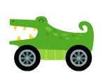 Crocodile Kart icons