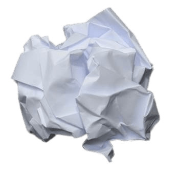 Crumpled Ball Of Paper png icons