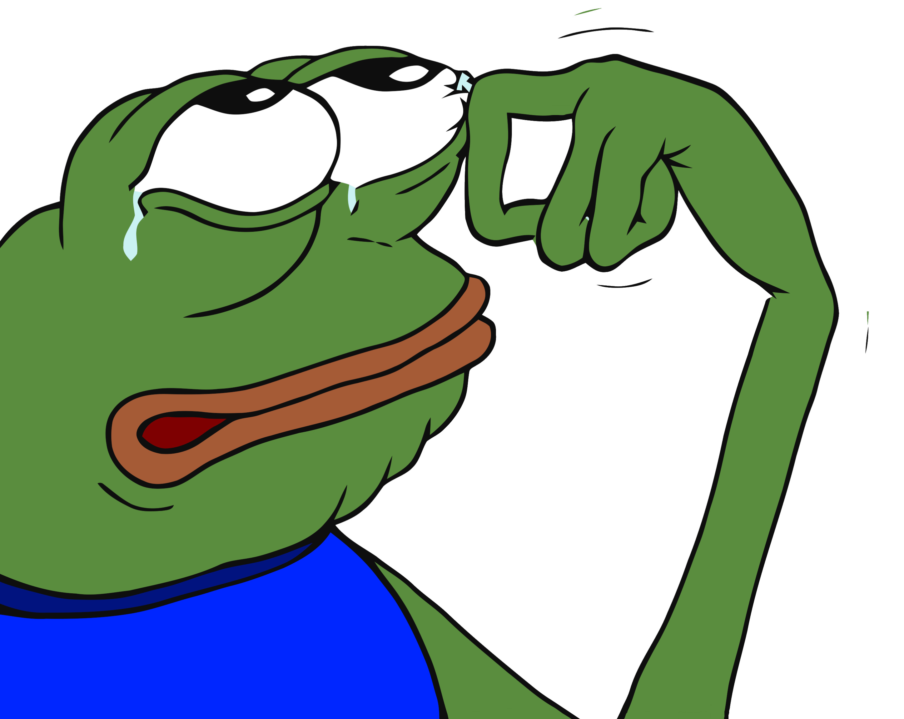 Crying Pepe icons