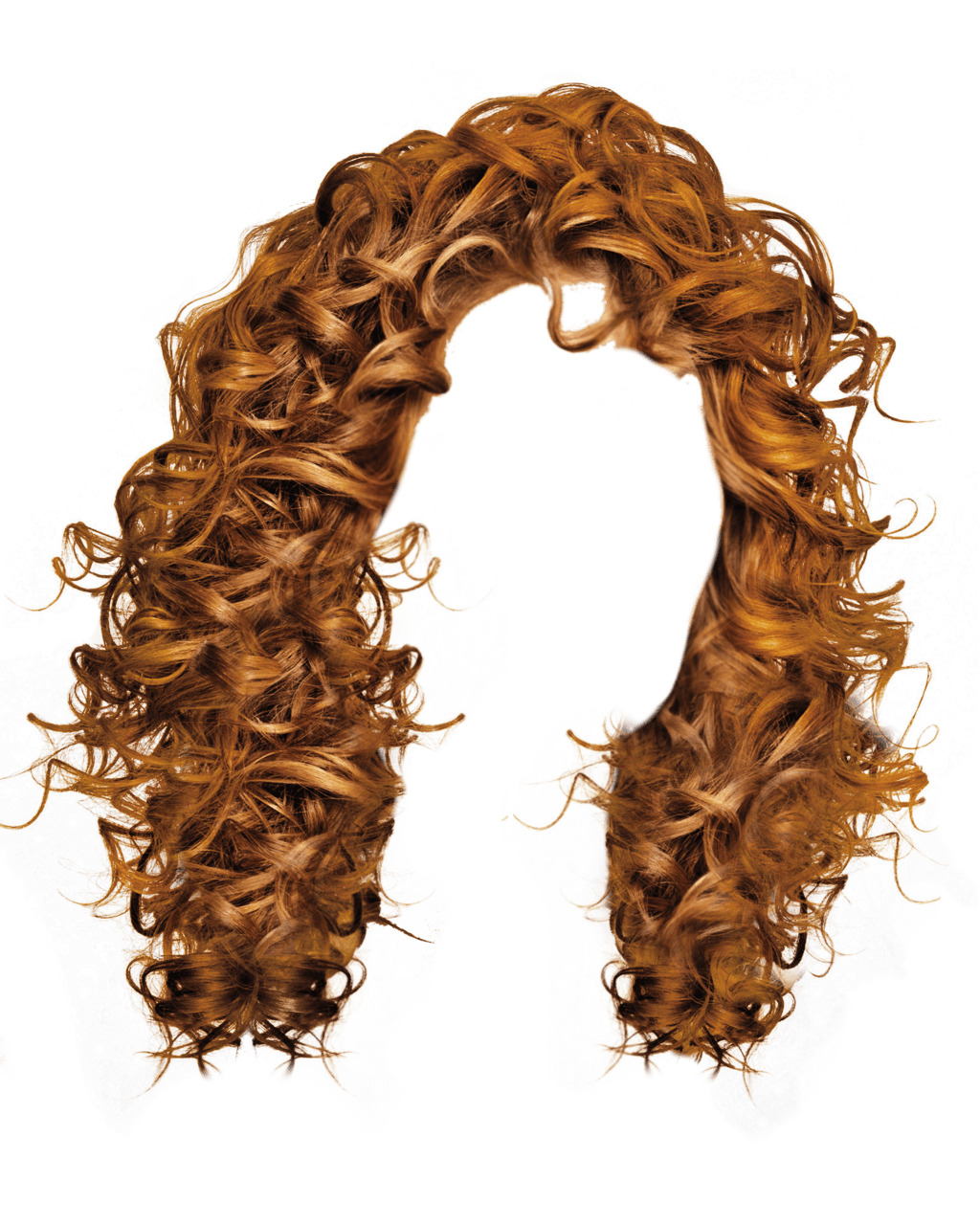 Curly Women Hair icons