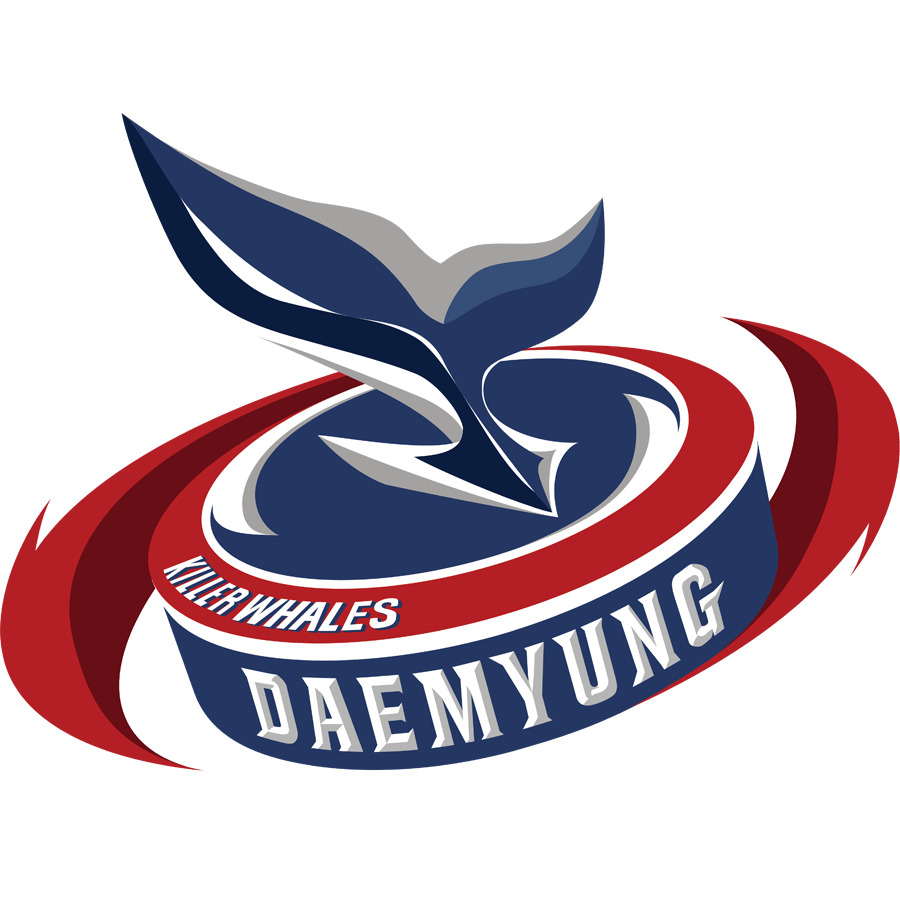 Daemyung Killer Whales Logo icons