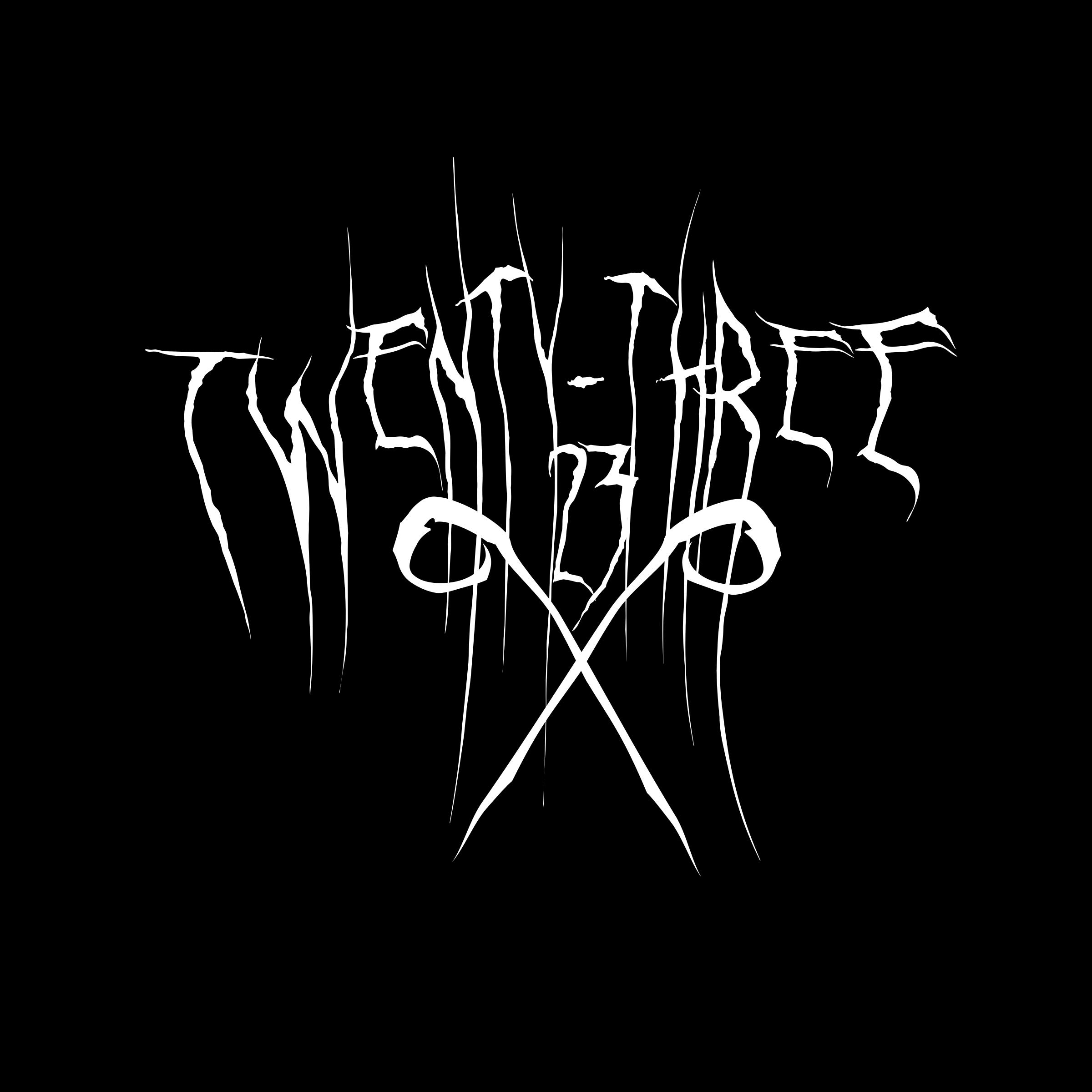 Black metal logotype png