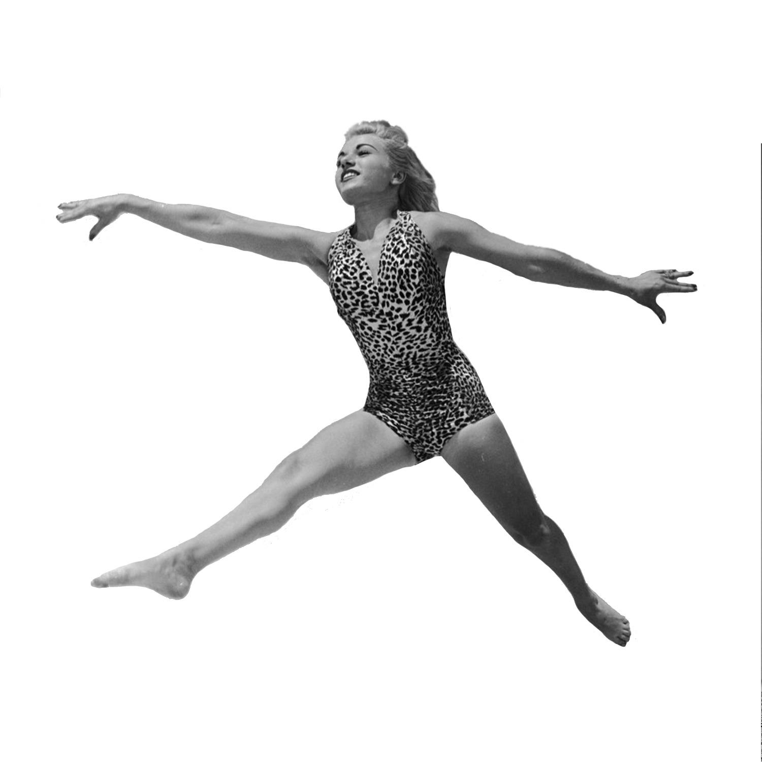 Dancer Jumping Vintage icons