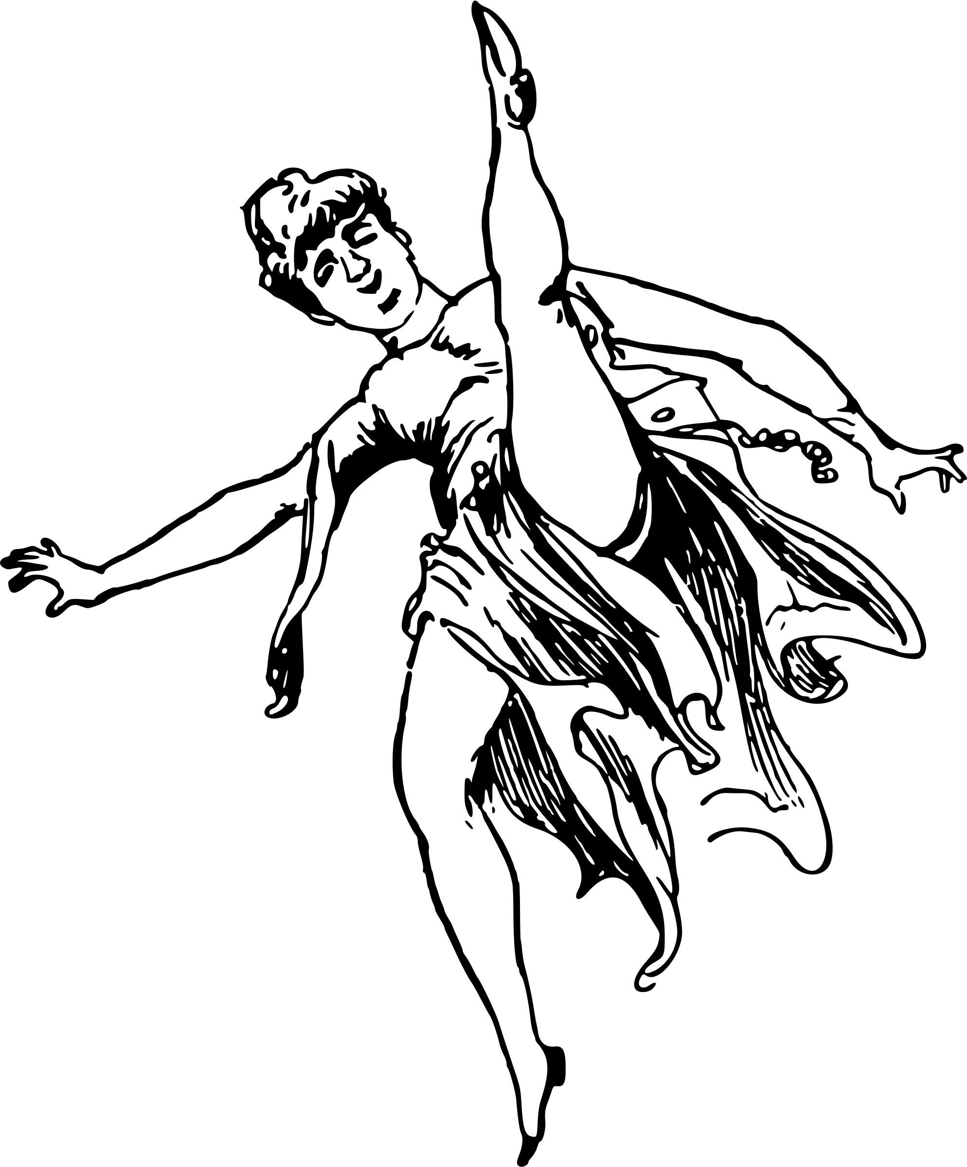 Dancing lady 6 PNG icons