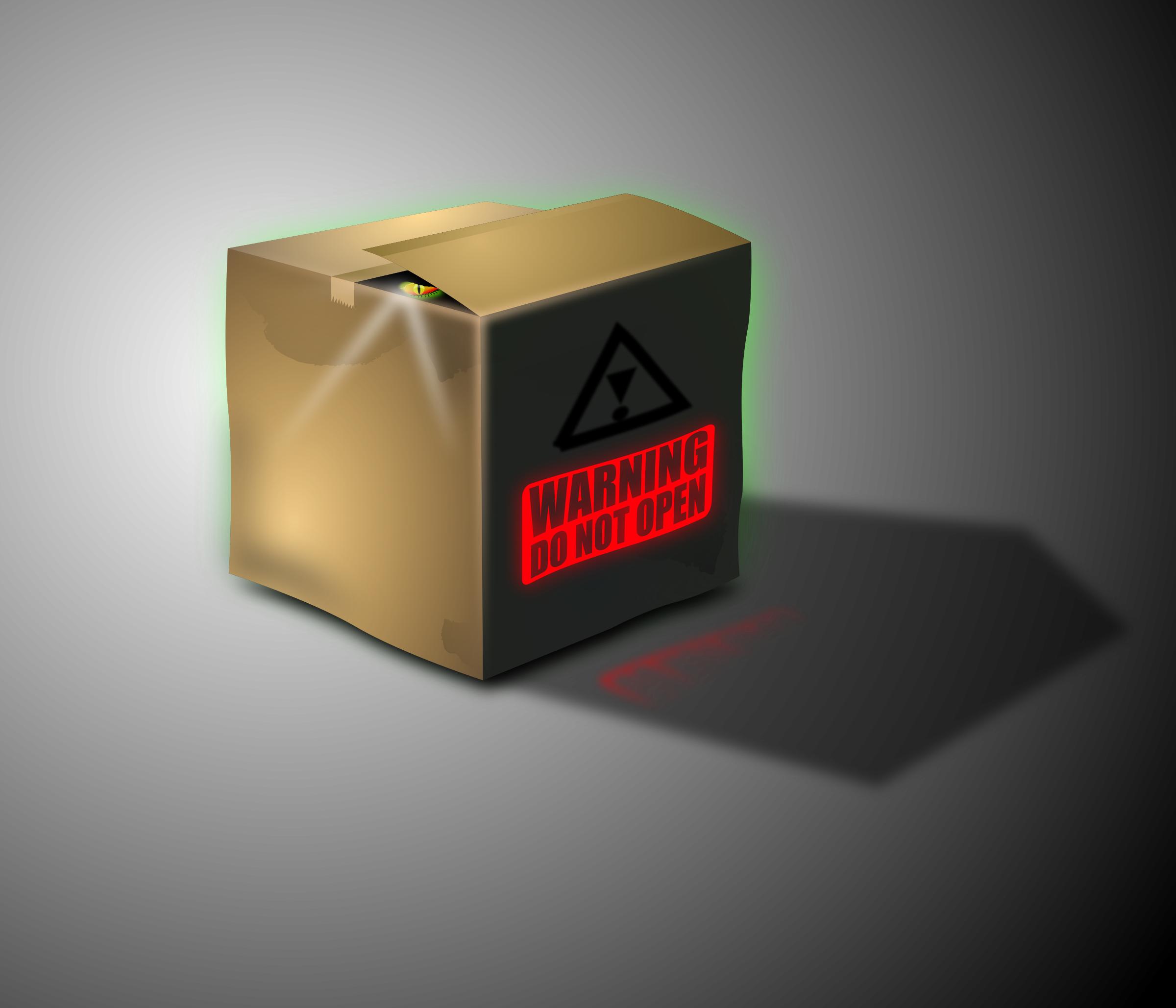 Dangerous Box PNG icons