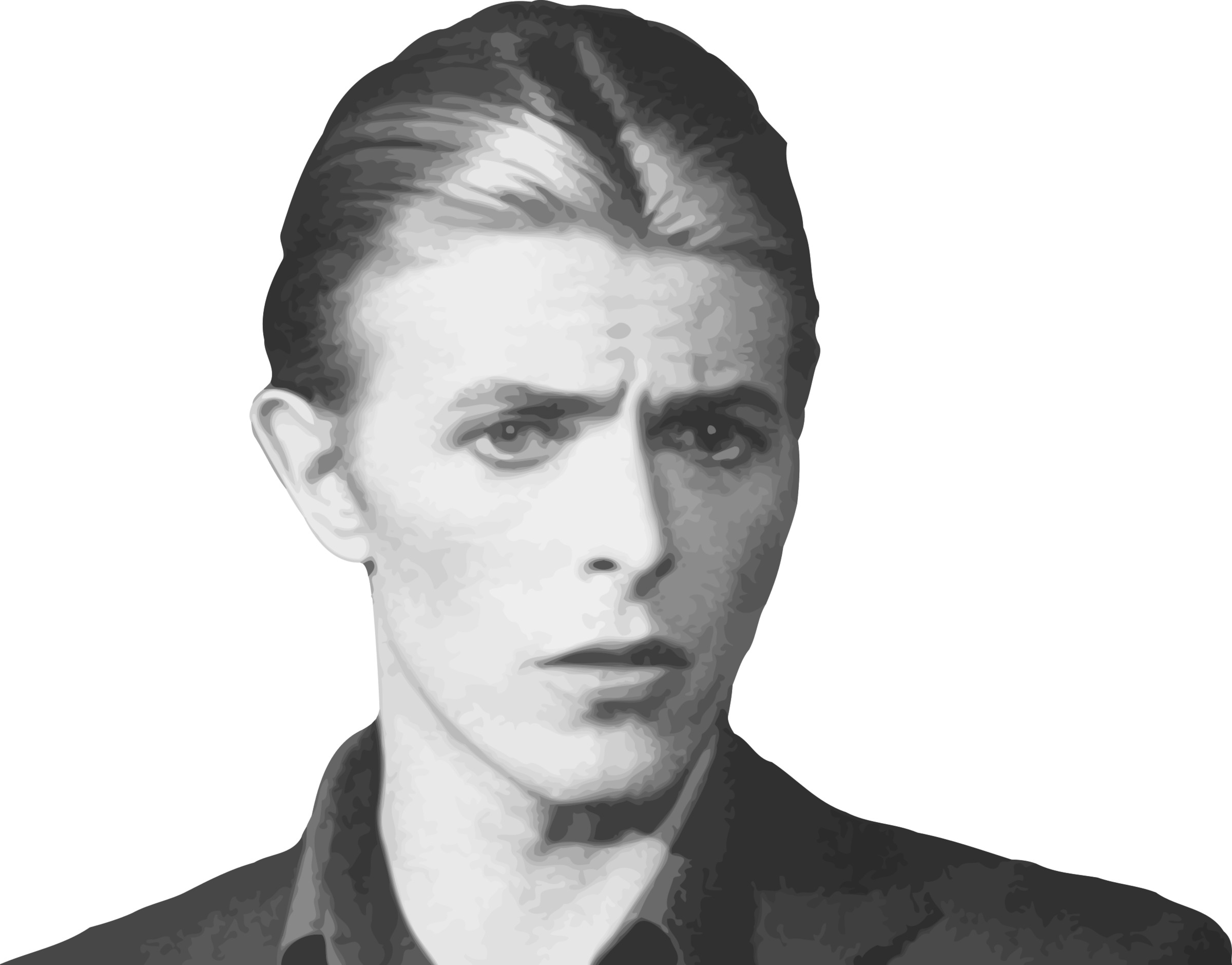 David Bowie B&w icons