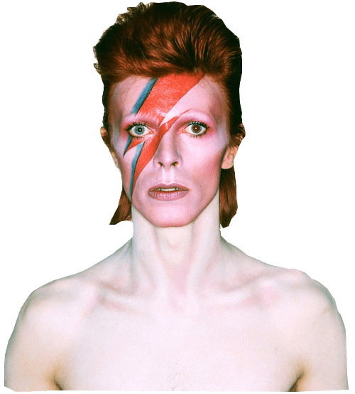 David Bowie Ziggy Stardust Face png icons