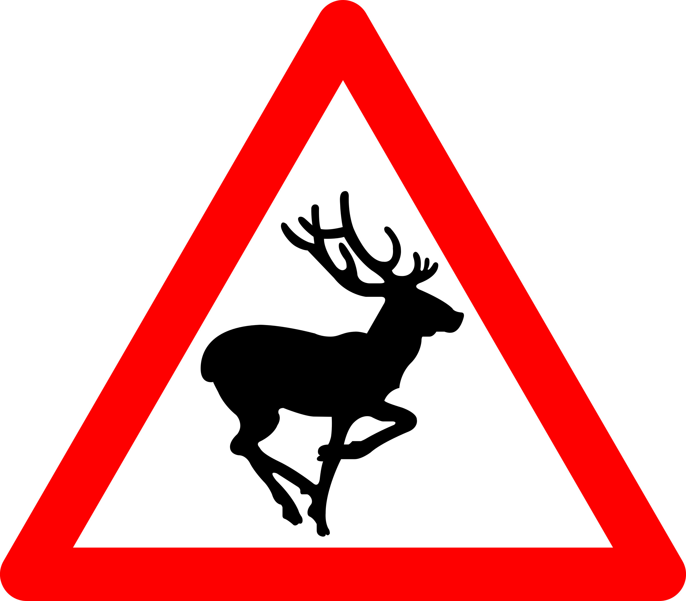Deer Traffic icons