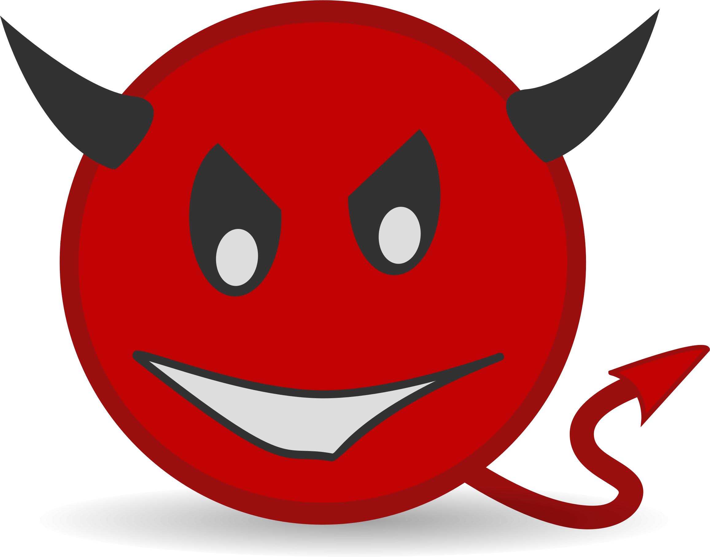 Devil face icon png