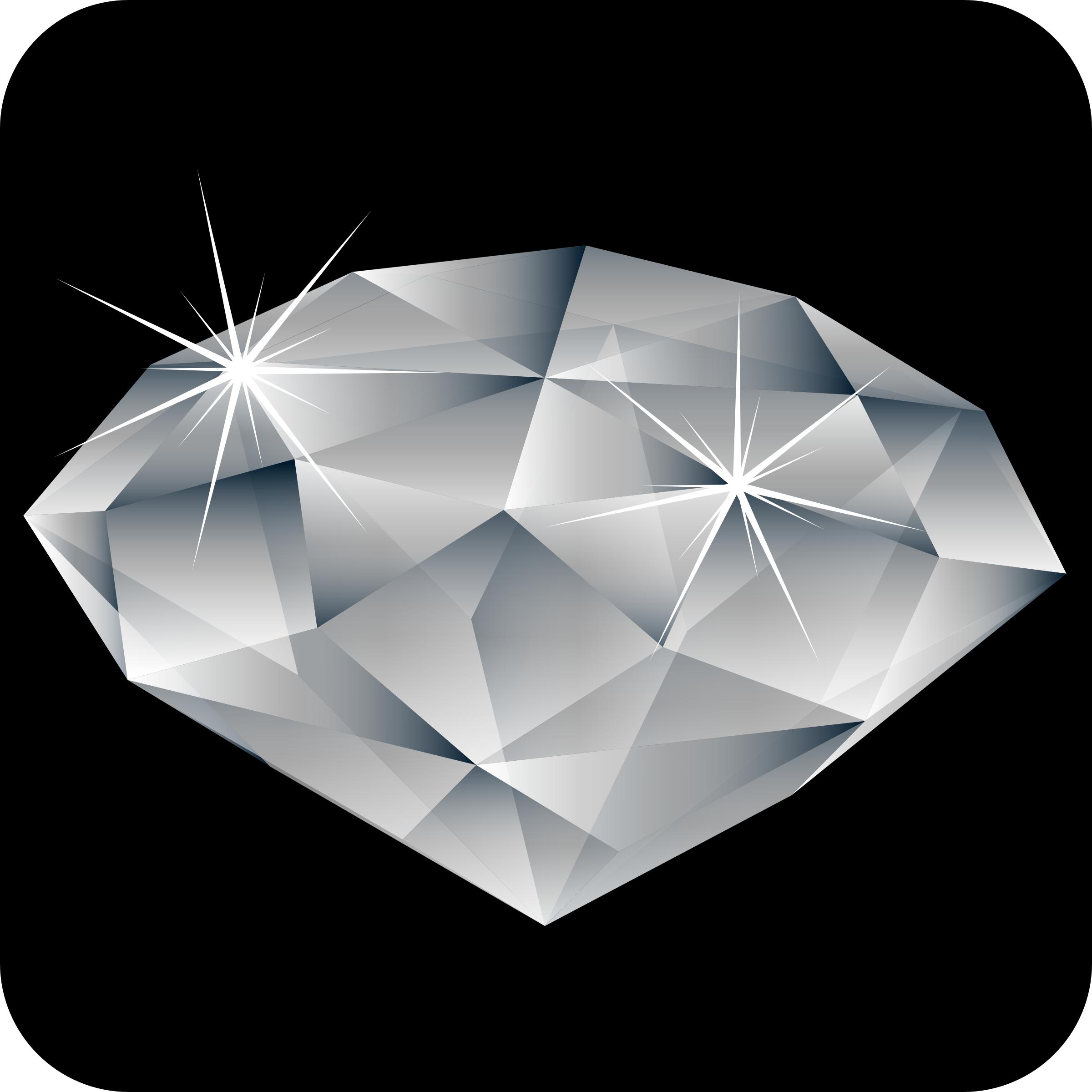 Diamond (gemstone), deimantas PNG icons