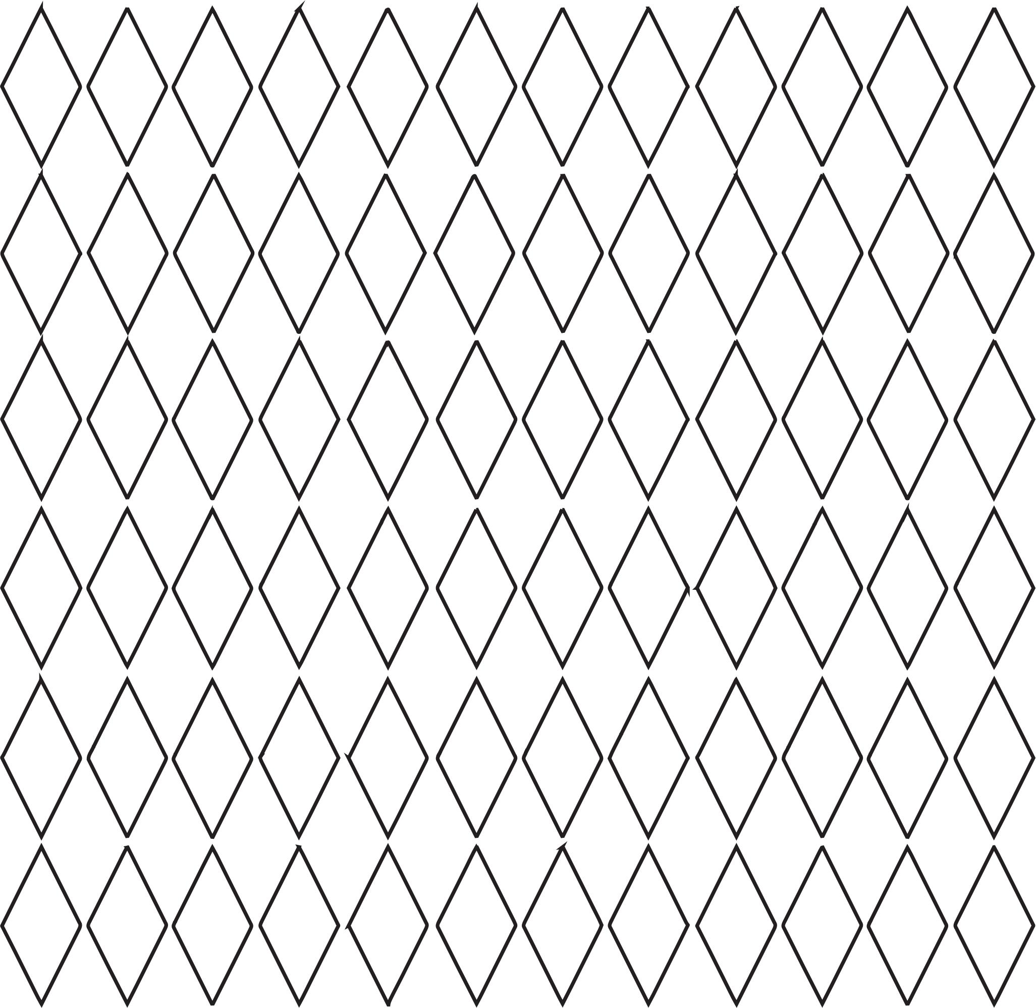 Diamond Grid Pattern - No Color 1 png