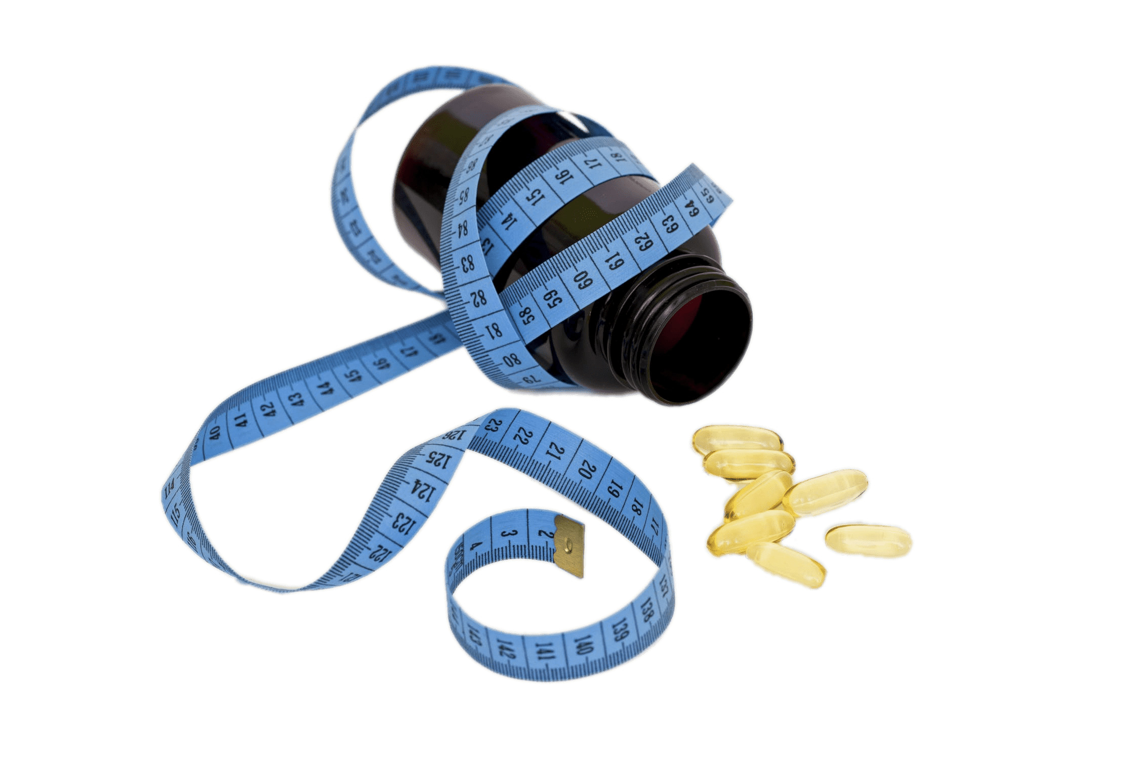 Diet Pills Bottle Measuring Tape png icons