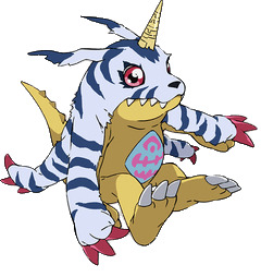 Digimon Character Gabumon Jumping icons