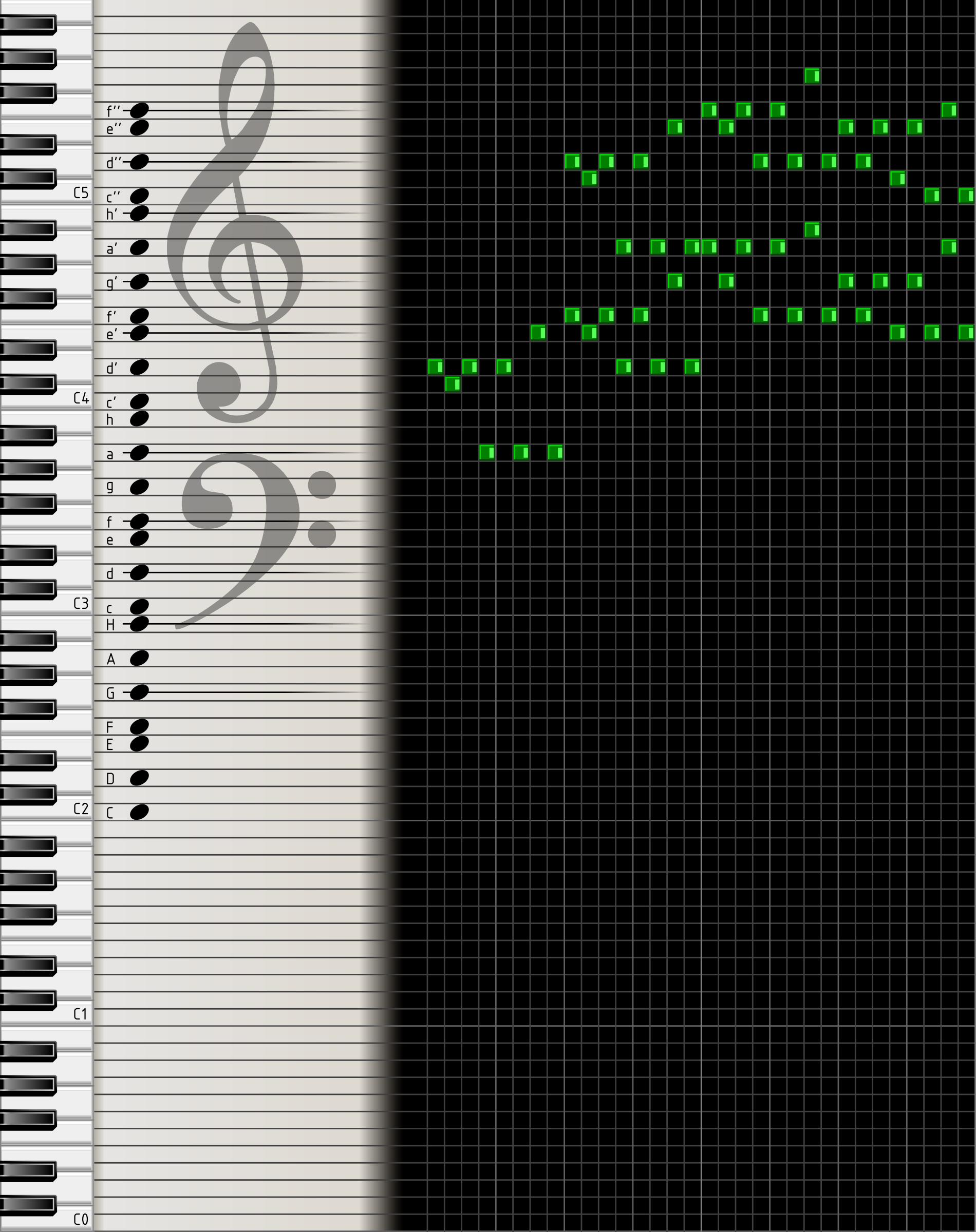 digital music sheet PNG icons