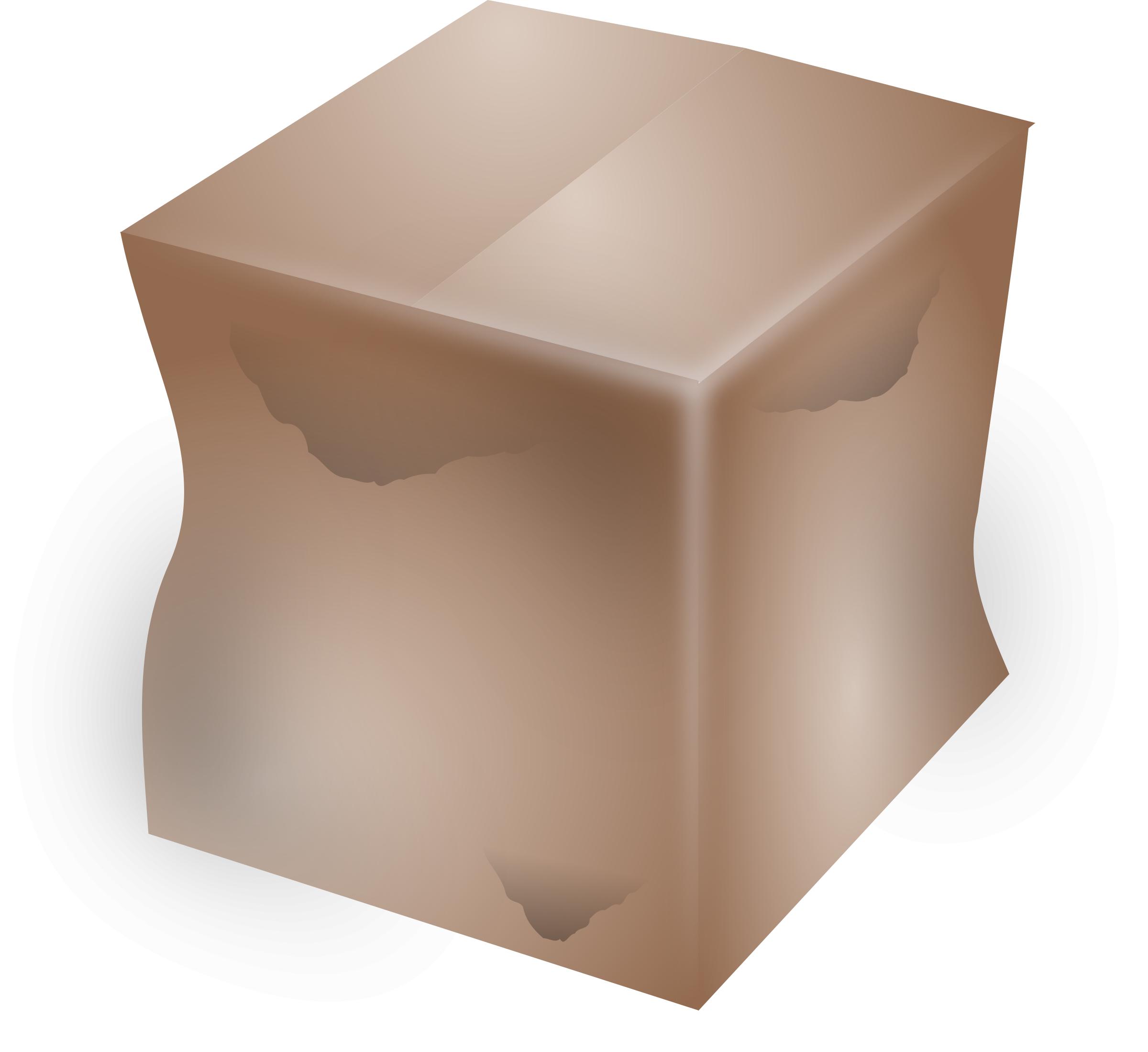 dirty cardboard box PNG icons