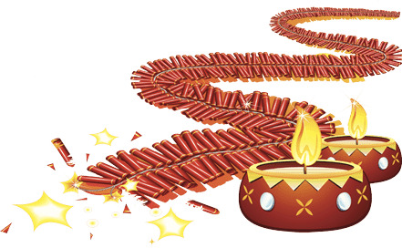 Diwali Fireworks and Lamps png icons