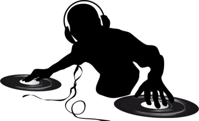DJ Clipart Silhouette icons