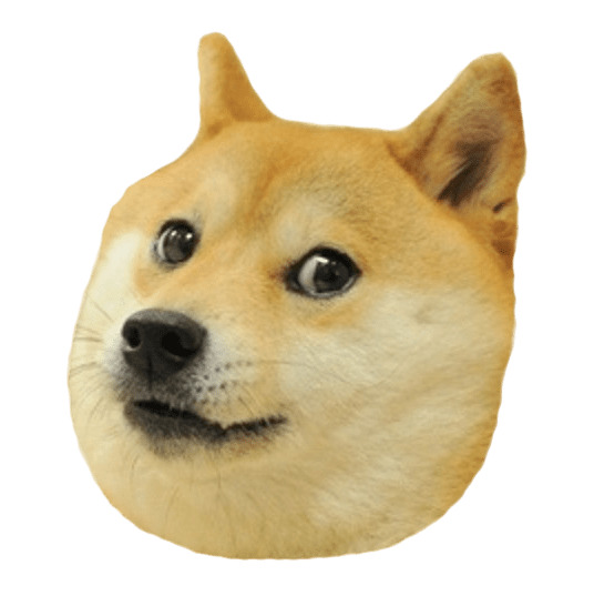 Doge Head Big png icons