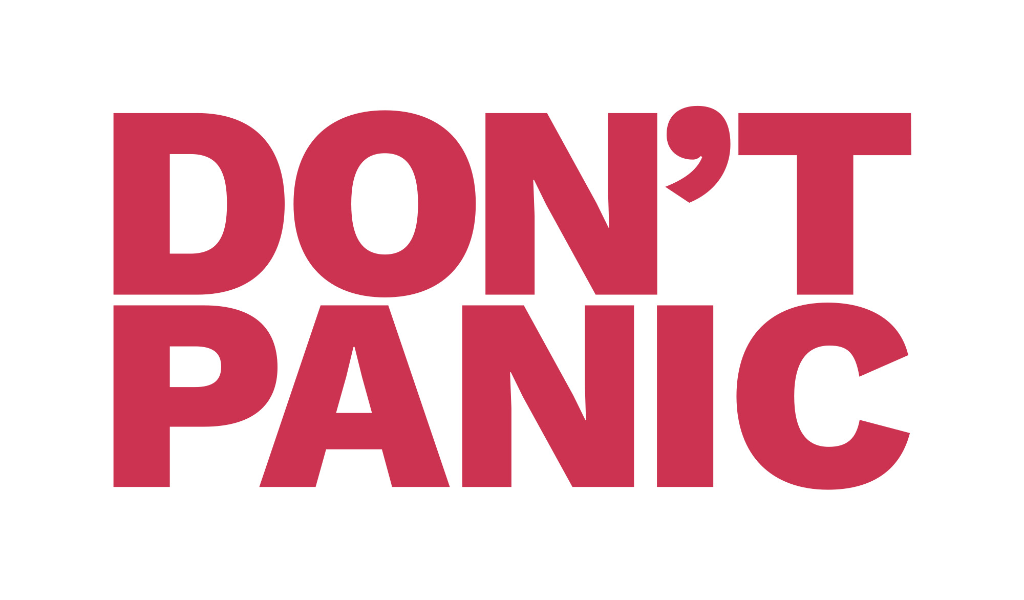 Don't Panic icons