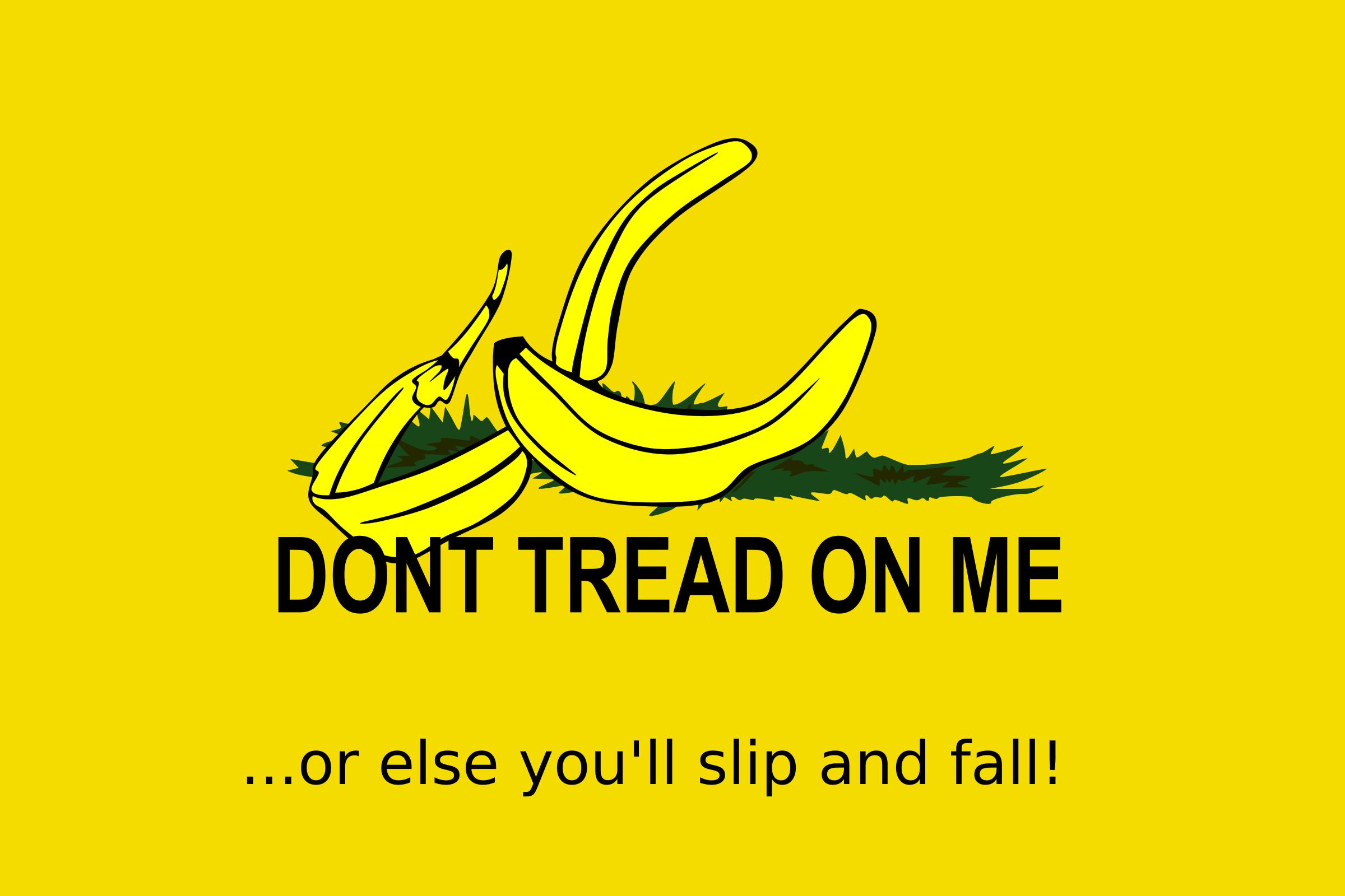 Don't Tread On Me (Banana Peel Remix) png