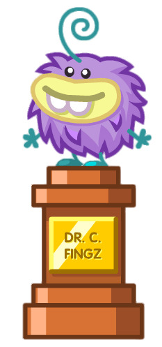 Dr. C. Fingz the Zoshling Statue png