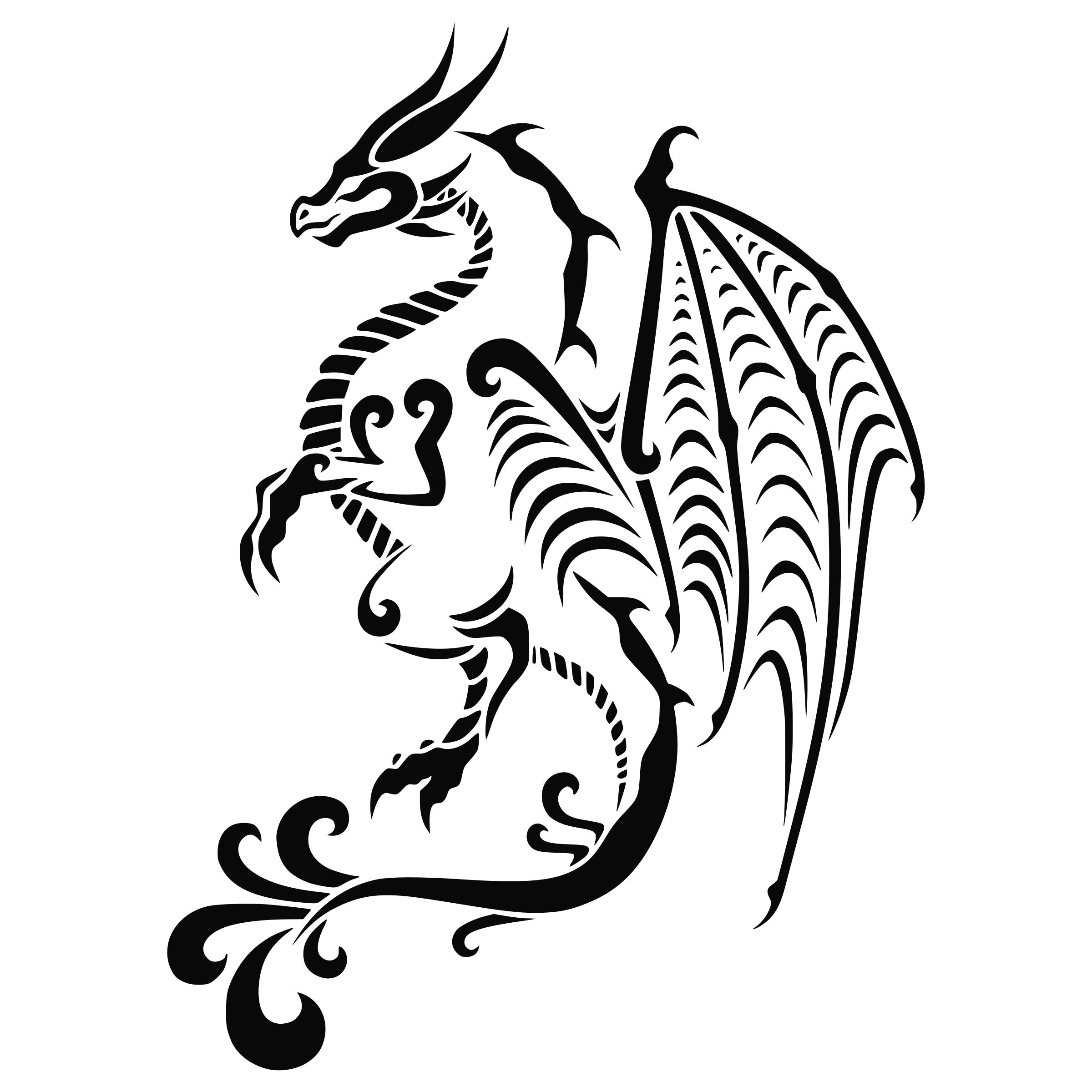 Dragon tattoo png