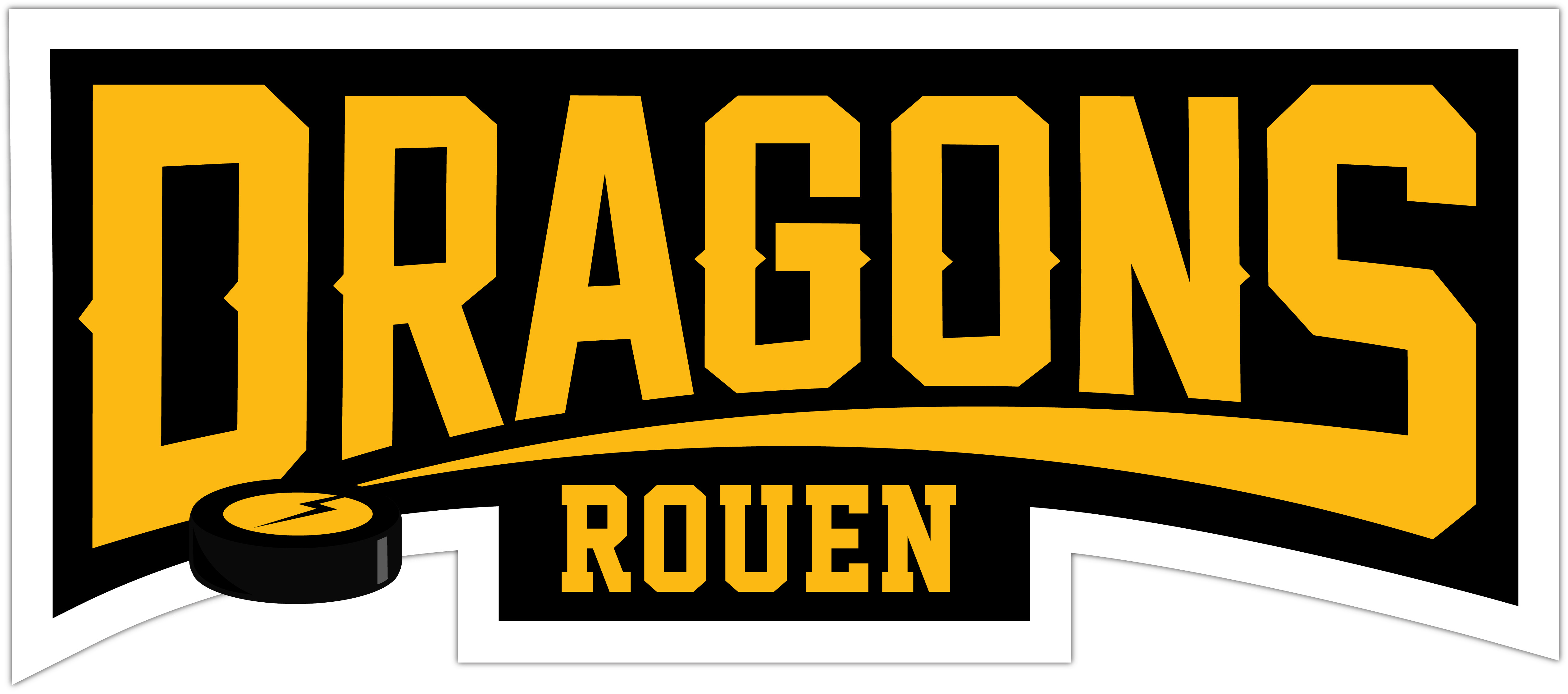 Dragons De Rouen Texte Logo png icons