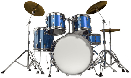 Drums Blue icons