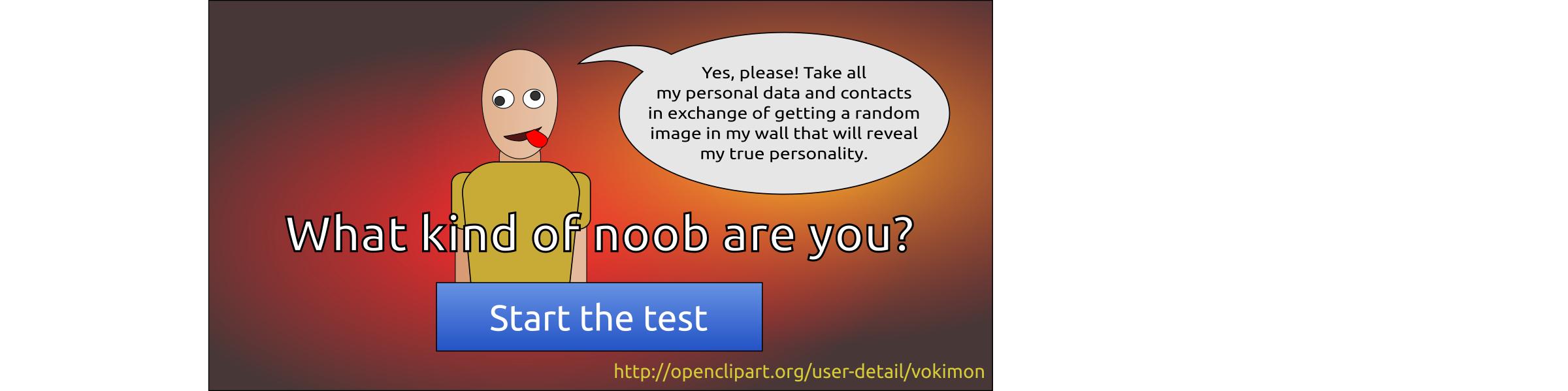 Dumb Personality Test (English) png