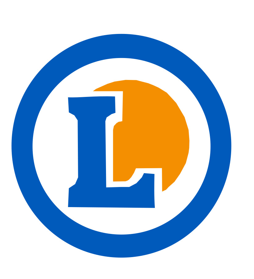 E. Leclerc Letter Logo icons