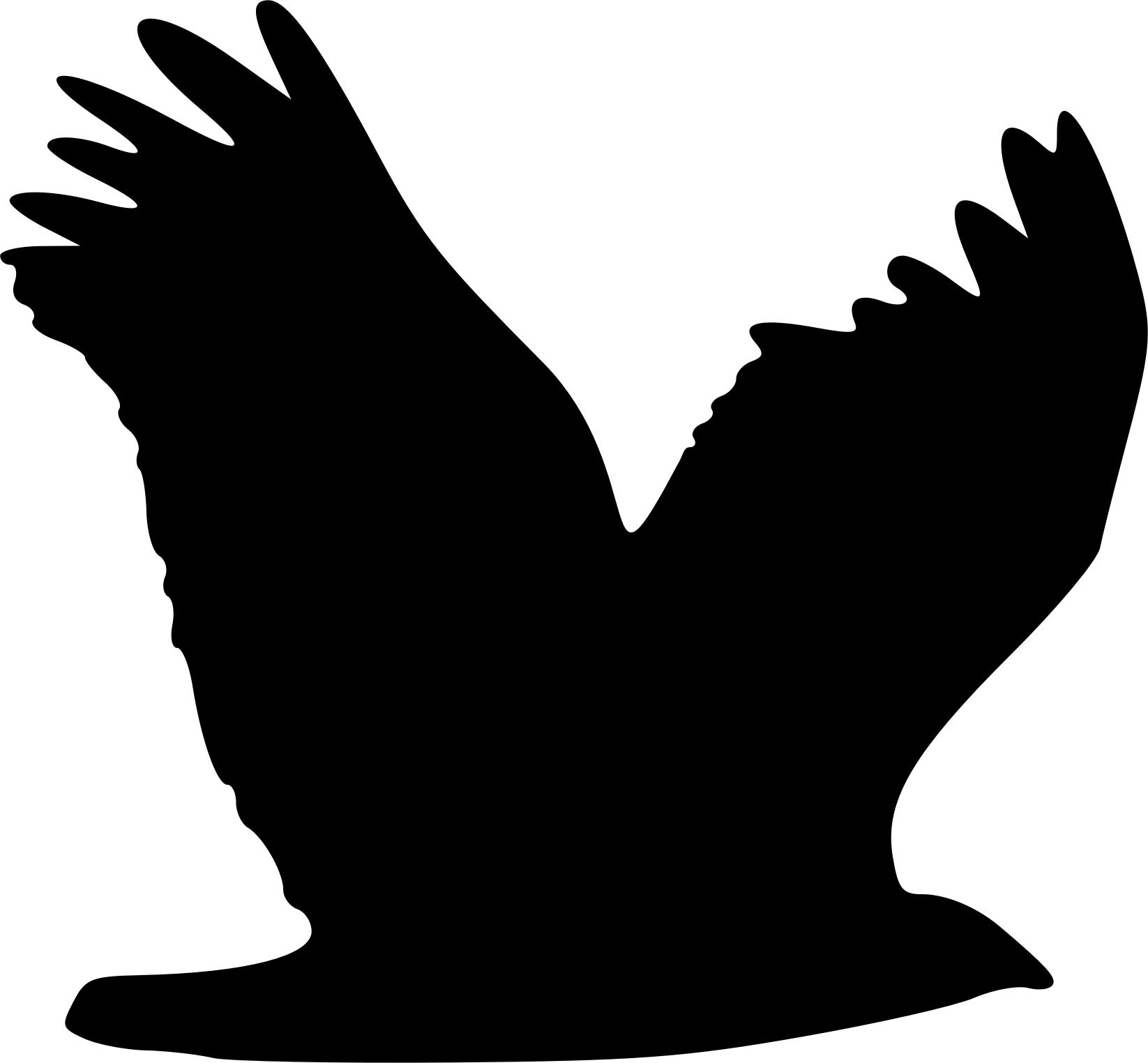 Eagle silhouette 1 png