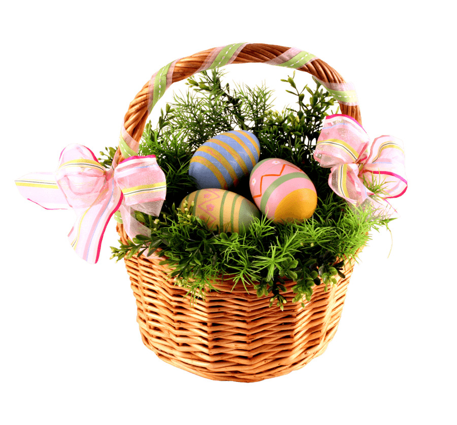 Easter Basket Eggs png