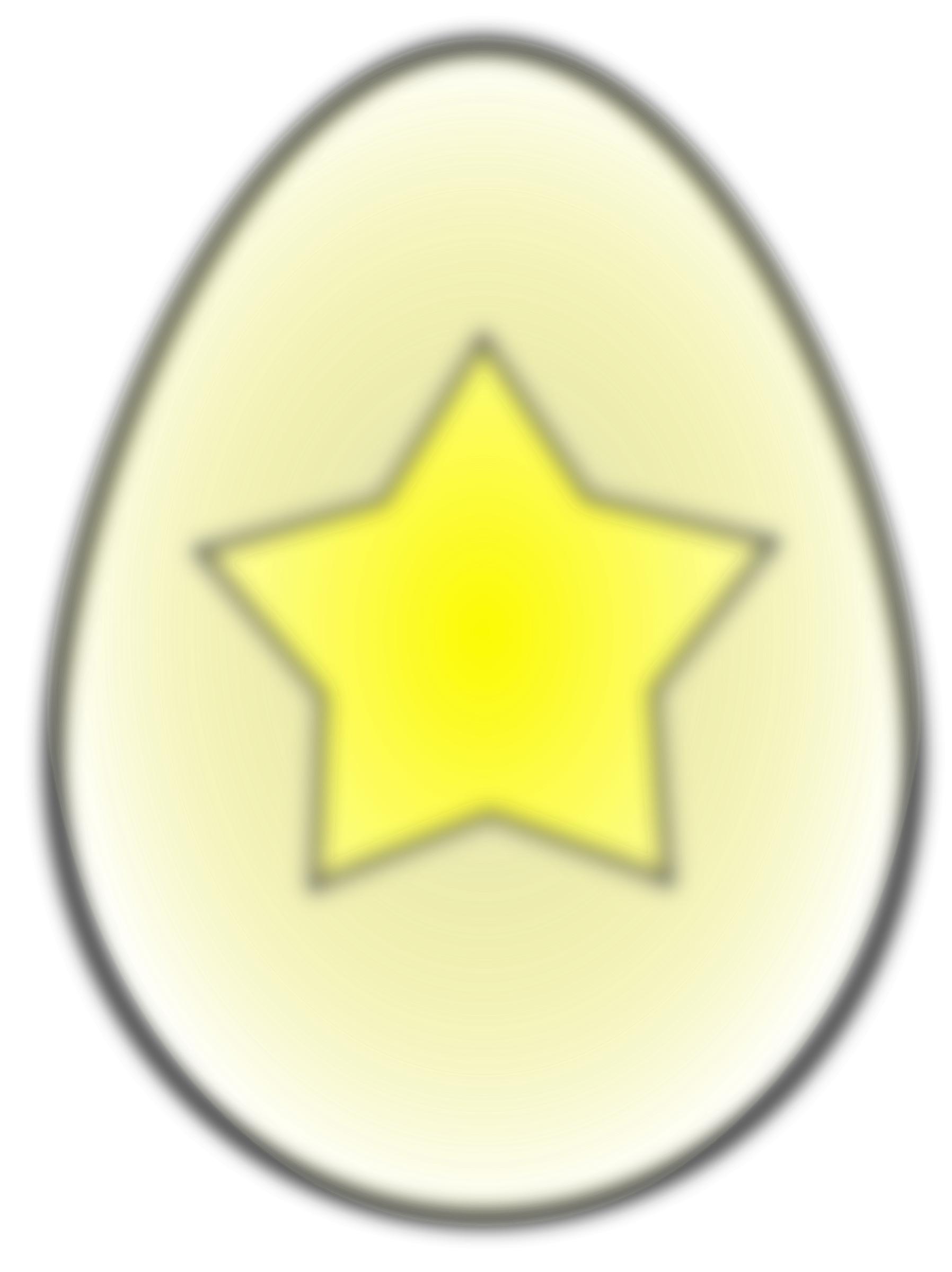 Easter egg (star) png