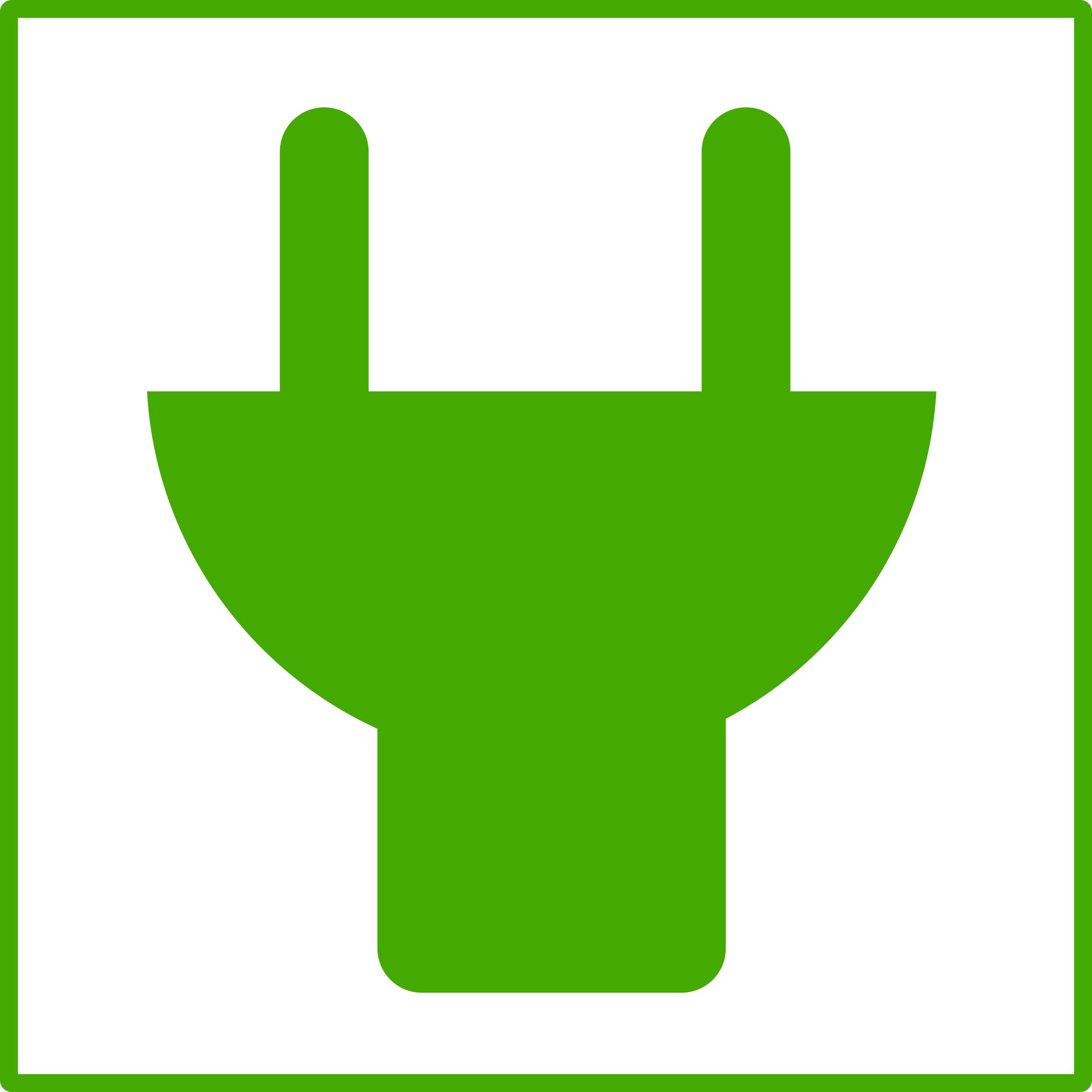 eco green plug icon png