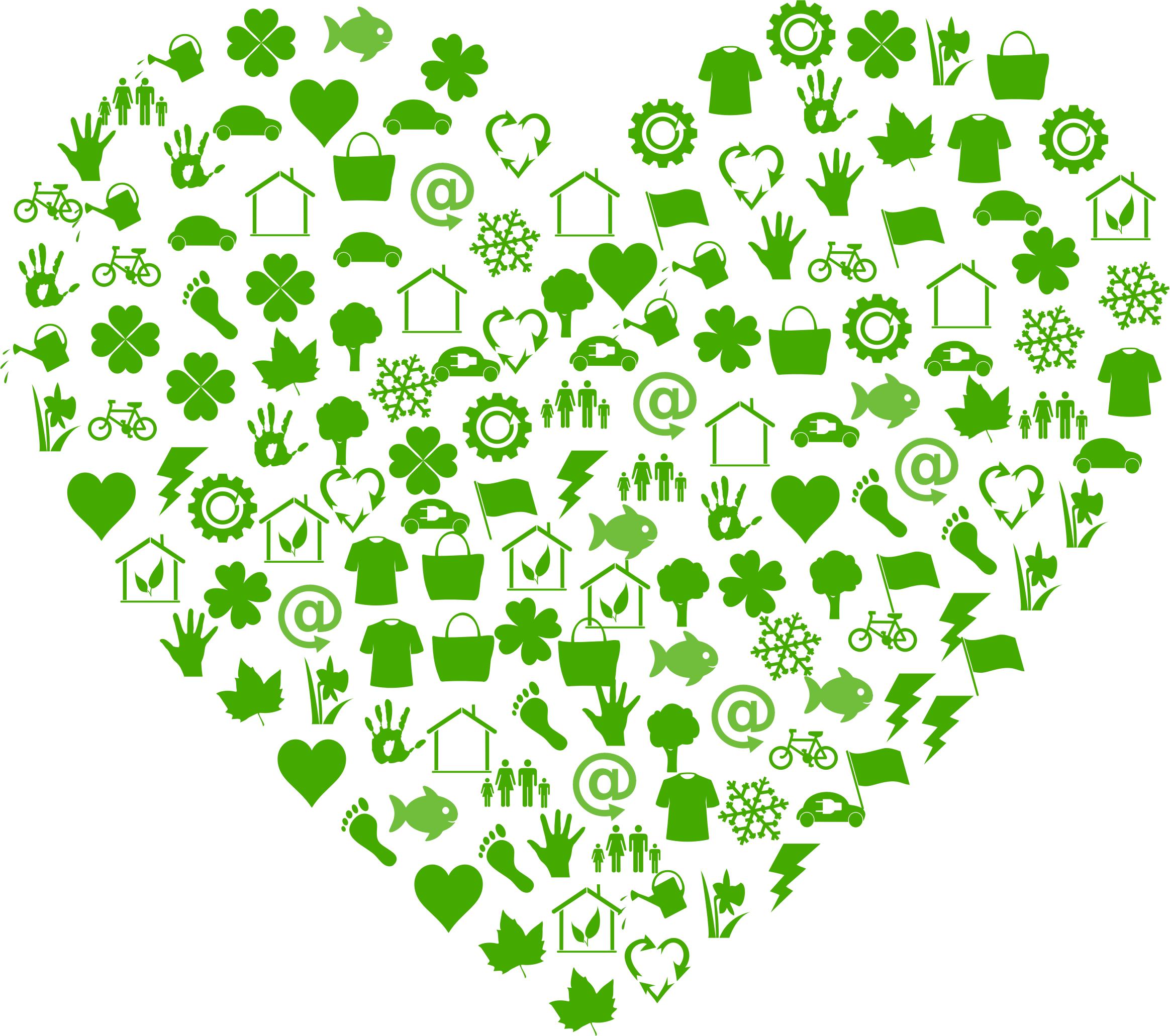 Eco Heart Montage png
