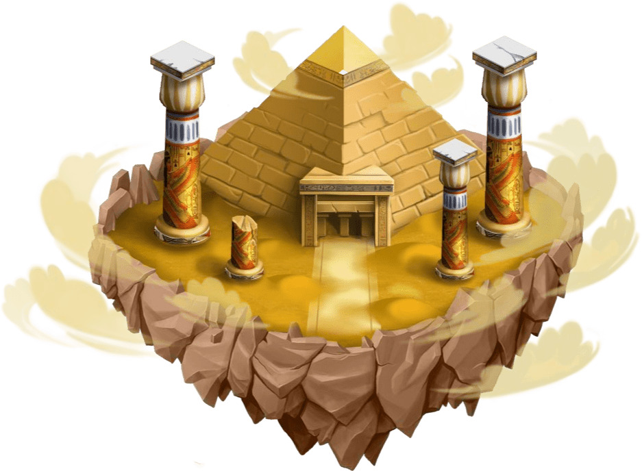 Egyption Island Dragon City png icons