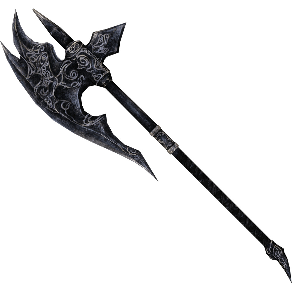 Elder Scrolls Skyrim Ebony Weapon icons