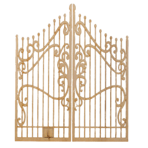 Elegant Wooden Gate PNG icons