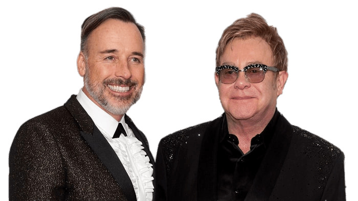Elton John With Husband David png icons