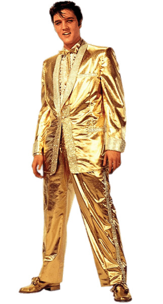 Elvis Presley Gold Lame? Suit icons