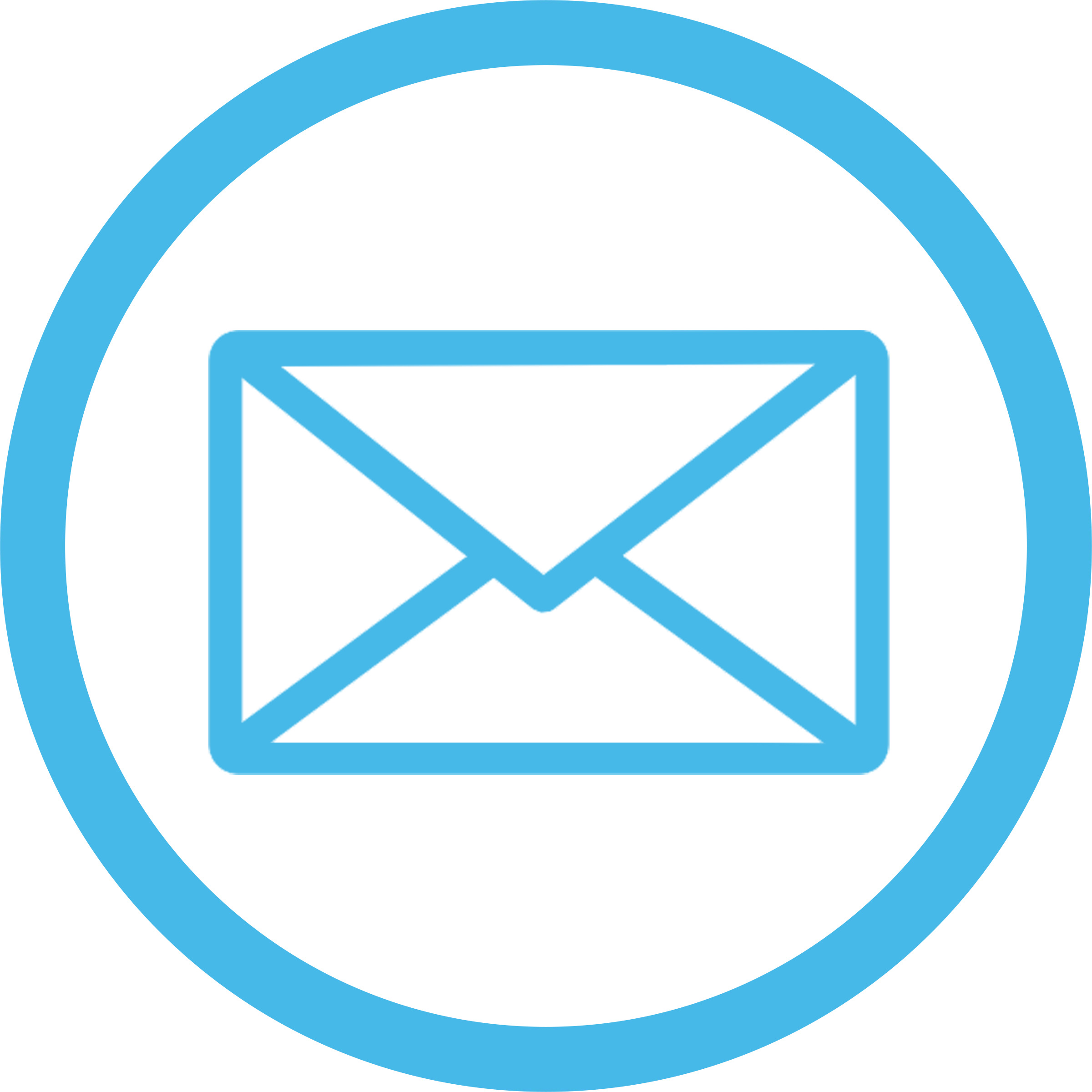 Email Icon Blue png icons