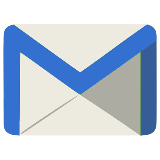 Email Icon Grey Blue Envelope PNG icons
